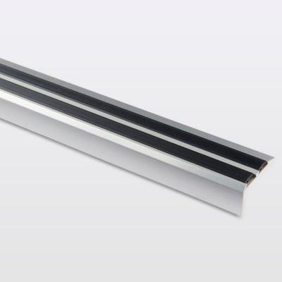Nez de marche en aluminium décor métal GoodHome 40 x 20 x 900 mm — free download