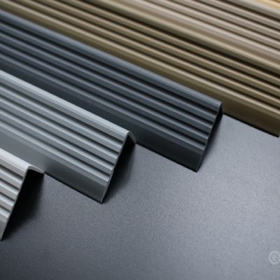 Nez De Marche PVC 50x42mm, QUEST, Profilé D'escalier RGP, Auto-adhésif, Antidérapant, D'escalier-protection