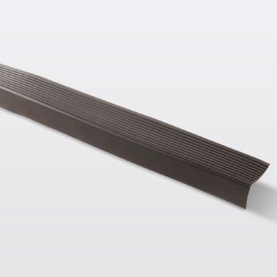 Nez de marche PVC marron GoodHome 65 x 42,5 x 1800 mm