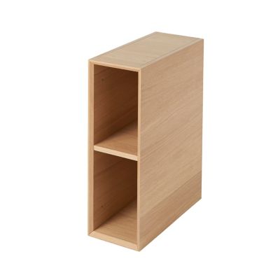 Niche 2 cases GoodHome Avela placage chêne 20 cm