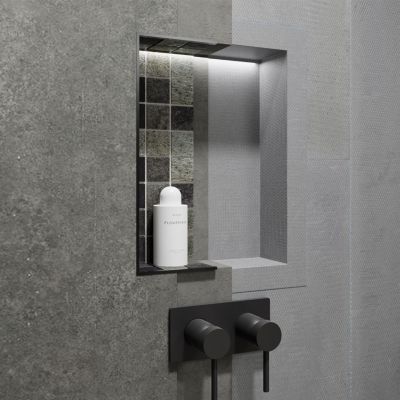 Niche a carreler etanche 40x40 cm profondeur 6 cm avec natte etanche ...