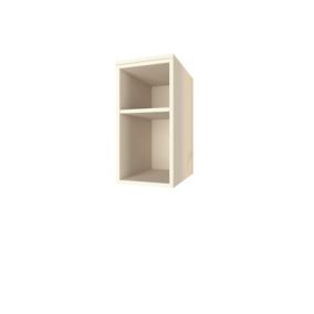 Niche complément sous vasque 2 cases Urban blanc cassé 30 cm