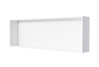 Niche murale douche fonte minérale, étagère rangement douche salle de bain encastrable - EG3013 - 30x90x13cm, Sans Spot LED