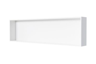 Niche murale douche fonte minérale, étagère Rangement encastrable, EG2510, 25x90x10cm, Sans Spot LED