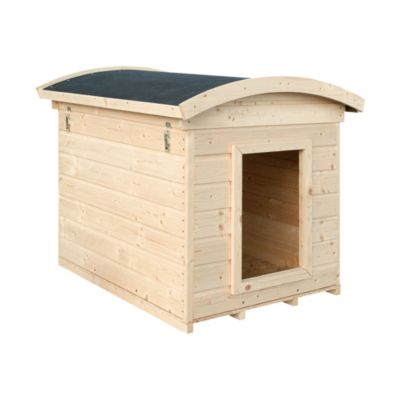 Niche pour Chien Exterieur en Bois - 87 x 102 x H85 cm M405-1 - Timbela