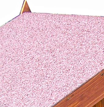 Niche pour petit chien 0,77m² en bois avec toit bitumé et plancher Habrita