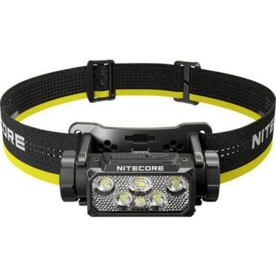 NiteCore HC60 UHE lampe frontale rechargeable 1 600 lm avec batterie 18650 et charge USB-C