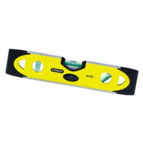Niveau à bulle torpedo Stanley Fatmax 3 fioles 28 cm