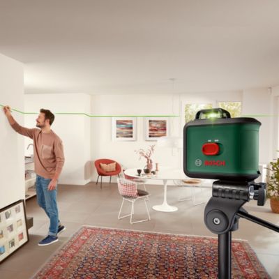 Niveau laser alignement horizontal et vertical Bosch UniversalLevel 360° vert 24m