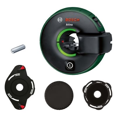 Niveau laser avec mètre ruban (2m) intégré Bosch Atino laser ligne 2,2 m, faisceau rouge, laser classe 2