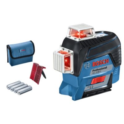 Niveau Laser Rotatif 3 Lignes Bosch Professional GLL3-80 CG - Ligne Verte - Livraison Rapide