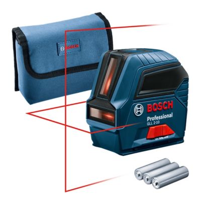 Niveau laser en croix Bosch GCL 2-50 C rouge + support RM2 +