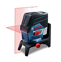 Niveau laser en croix Bosch GCL 2-50 C rouge + support RM2 + trépied BT 150