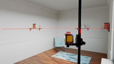 Niveau laser Ryobi RB360RLL rouge 360° 25m