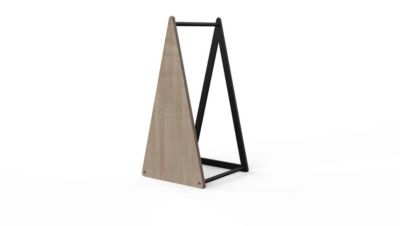 Nordlinger Tréteau Unikk, H.73cm x L.36,5cm x Emp. 36,5cm - Bois clair , Naturel et Noir