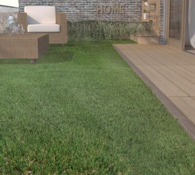 Nortene Gazon artificiel Zurich Evolution 30 mm - Vert/Marron - 1x4m