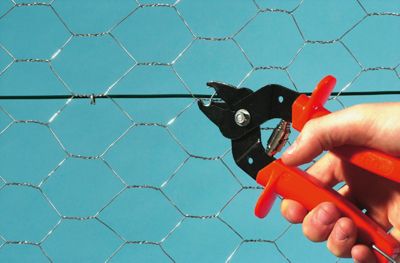 Nortene Grillage métal galvanisé triple torsion 4,1cm - 1 x 10m