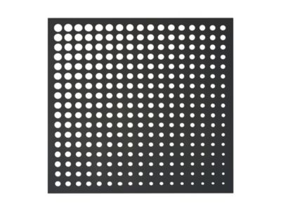 Nortene Panneau décoratif Moon anthracite - 1 m carré en résine polypropylène - fixé au mur