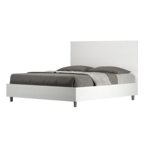 Nouveau Lit coffre en frêne blanc Egos 160x190