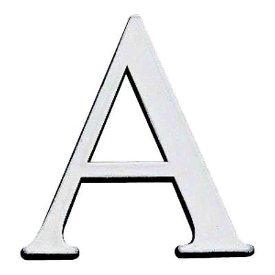 Novap Lettre "P" adhésive plastique relief couleur or