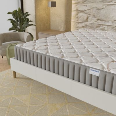 Matelas November Sirius 90x200 Cm - 16 Cm épaisseur, Latex Naturel Et Mousse Haute Densité