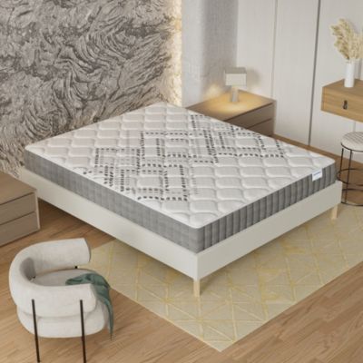November Sleep Matelas Ressorts Ensachés 140x200 cm ELIHA Epaisseur 20 cm