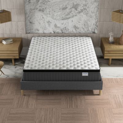November Sleep Matelas Ressorts Ensachés 200x200 Cm ELEKCTRA Epaisseur 30 Cm