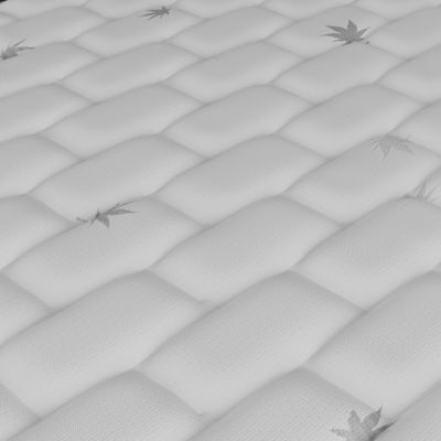 November Sleep Matelas Ressorts Ensachés 200x200 cm GALICE, Accueil Mémoire De Forme, 25 Cm D'épaisseur
