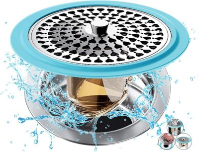 Noyau de siphon de douche anti-odeurs - filtre à cheveux - pour salle de bain, baignoire et cuisine
