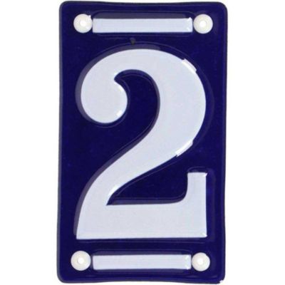 Plaque numero de maison : vente de numéro de maison en émail