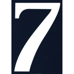 Numéro de rue chiffre "7" adhésif
