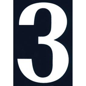 Numéros de maison autocollants pour boîte aux lettres, numéro de porte de 0  à 9, pour appartement, chambre, bureau (4,3 cm)