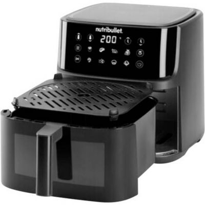 NUTRiBULLET NBA0811DG friteuse à air chaud 8 L, fonction minuteur, gris foncé