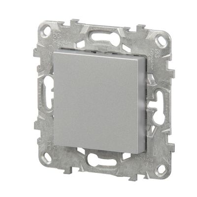 Obturateur Schneider Electric Unica Déco aluminium