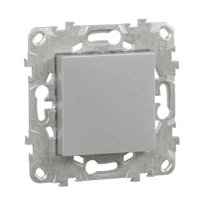 Obturateur Schneider Electric Unica Déco aluminium