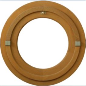 Oeil De Boeuf Bois H50 X L50 Côtes Tableau Gd Menuiseries