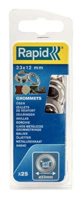Oeillets de renfort Rapid 12 x 23 mm