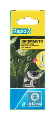 Oeillets de renfort Rapid 12 x 23 mm