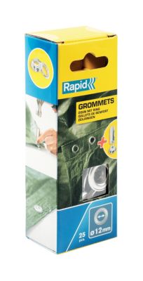 Oeillets de renfort Rapid 12 x 23 mm