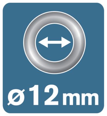 Oeillets de renfort Rapid 12 x 23 mm