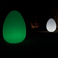 Oeuf lumineux LED Lumisky Easy Multicolore 3,7W H.36cm