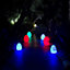 Oeuf lumineux LED Lumisky Easy Multicolore 3,7W H.36cm