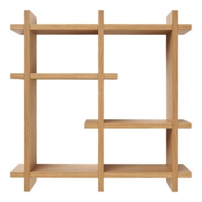 Olsberg - Étagère murale en bois 40x40cm - Bois clair