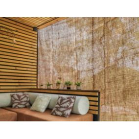 Ombrière naturelle en fibres de coco Rectangulaire 4 x 3 m - Jardiline