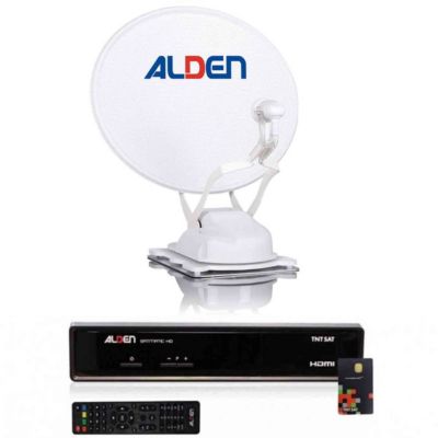 Onelight EVO Parabole Satellite Auto 60cm + SATMATIC TNTSAT ALDEN