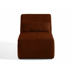 Onyx - fauteuil sans accoudoirs - en velours côtelé - Lisa Design