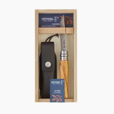 opinel plumier n8 inox olivier