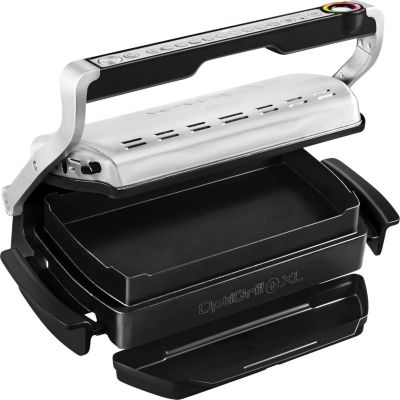 OptiGrill+ XL Silver 2000W 9 Programmes
