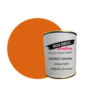 Orange Canyon Peinture carrelage et faïence murale aspect velours-satin Aqua carrelage Orange Canyon - 750 ml