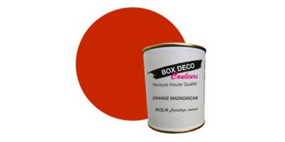 Orange Madagascar Peinture carrelage et faïence murale aspect velours-satin Aqua carrelage Orange Madagascar - 750 ml